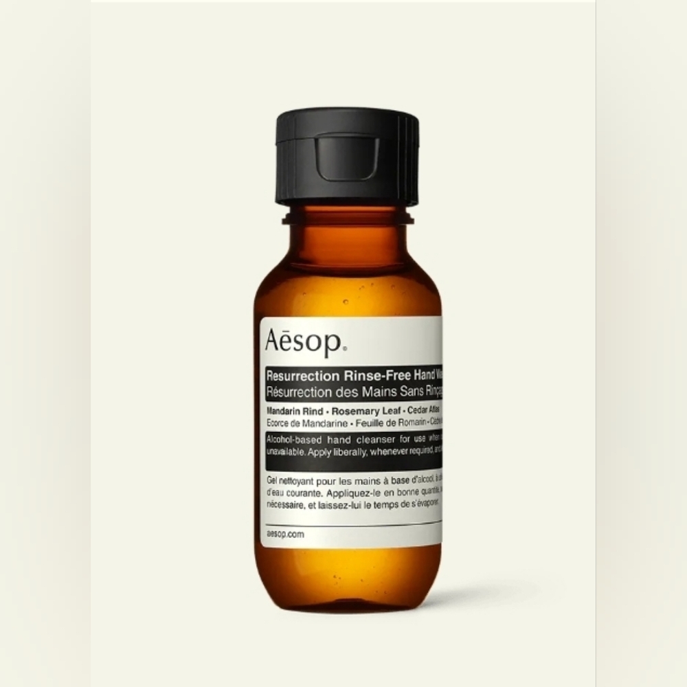 Aēsop Resurrection Rinse-Free Hand Wash/ Color Amber/ 1.7 fl oz, 98% of products